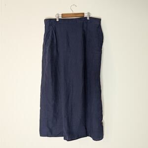 H by Halston Navy Maxi Skirt